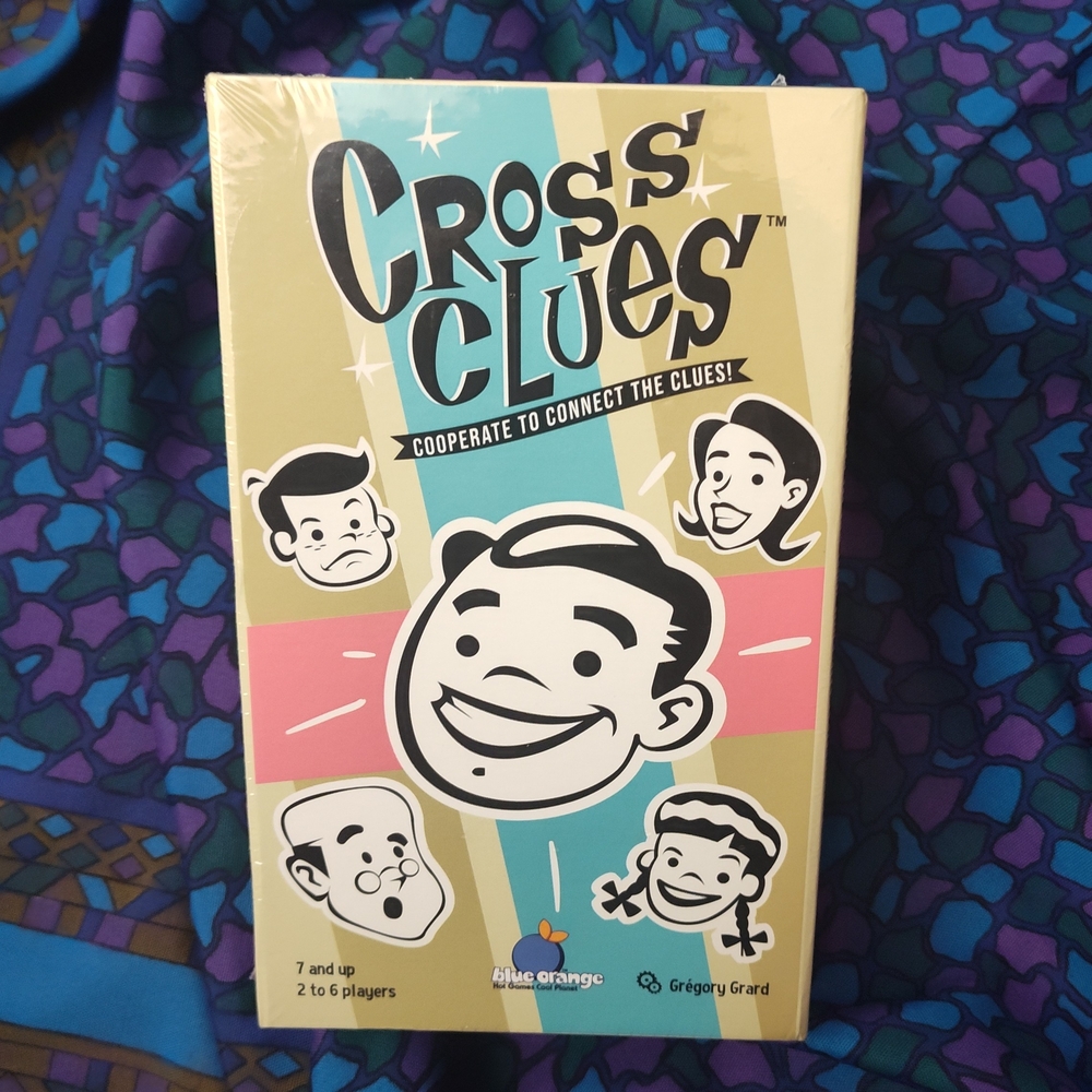 Cross Clues Card Game - Yellow and Black